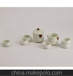 大千家居飾品 批發(fā)陶瓷風(fēng)格工藝品 裝飾品 月青釉 禪云8件套